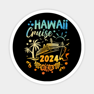 Hawaii Cruise 2024 Family Group Friends Vacation Matching Magnet